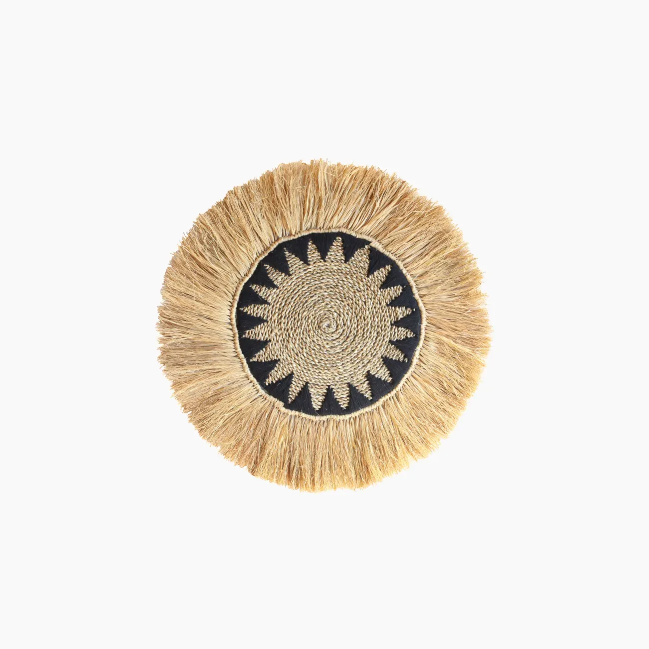 Minimalist Round Straw Carpet for Living Room