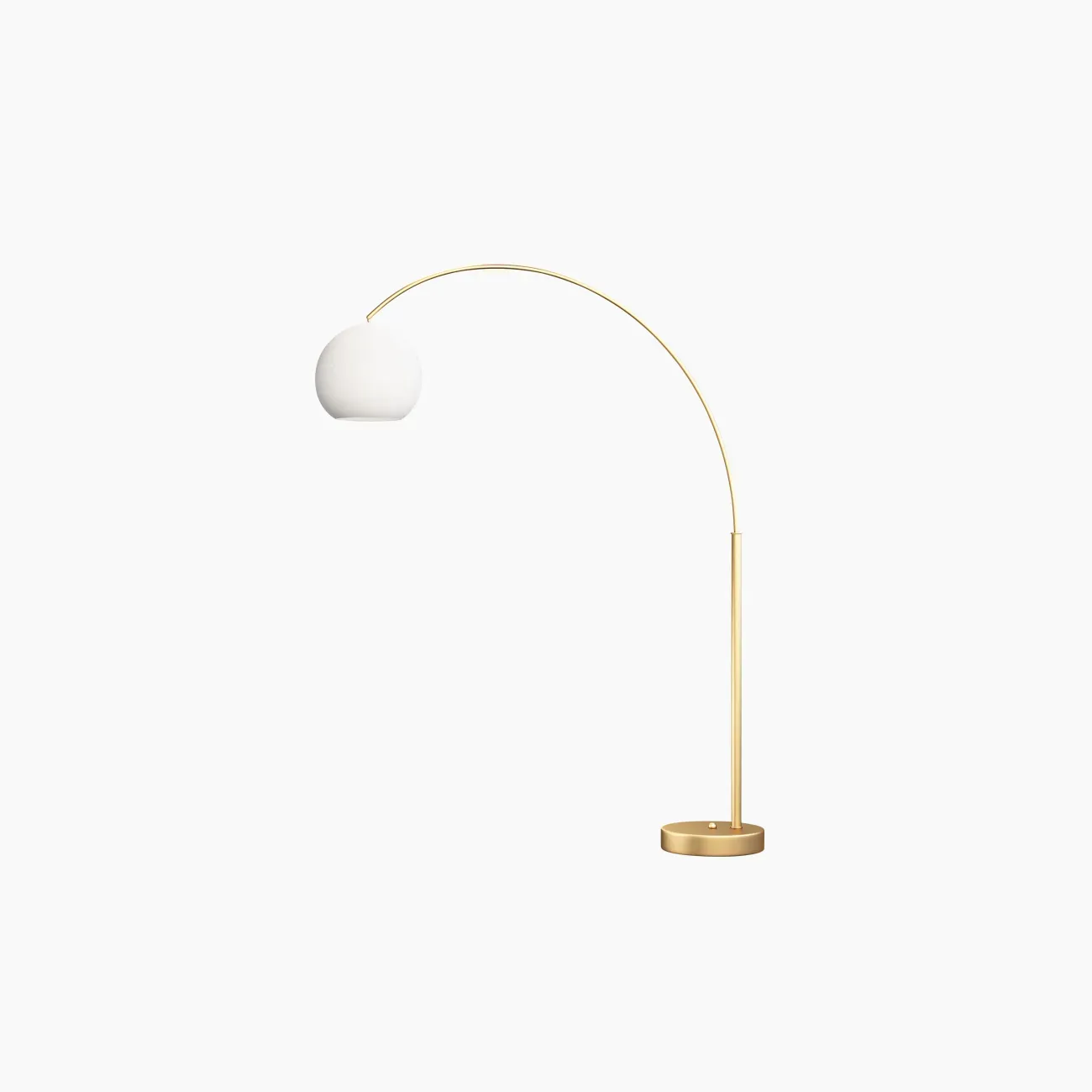 Curved Stem Table Lamp